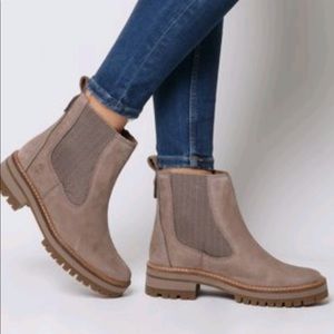 Womens timberland Chelsea taupe boots